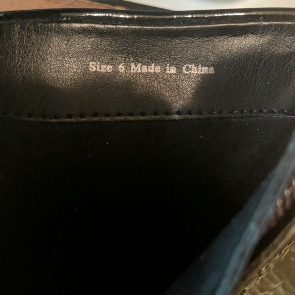 Dolce Vita Black Leather Patent Booties - Picture 5 of 7